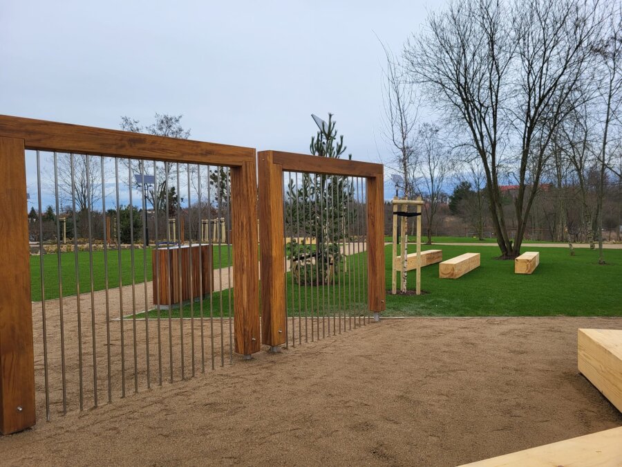 Park Miejski w Pobiedziskach.